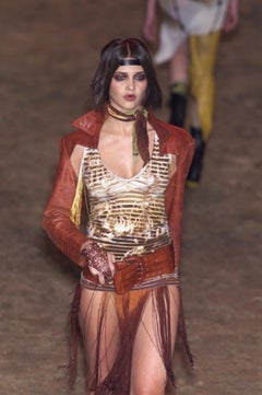 SS 2001 RTW Jean-Paul Gaultier Satan Print Ensemble