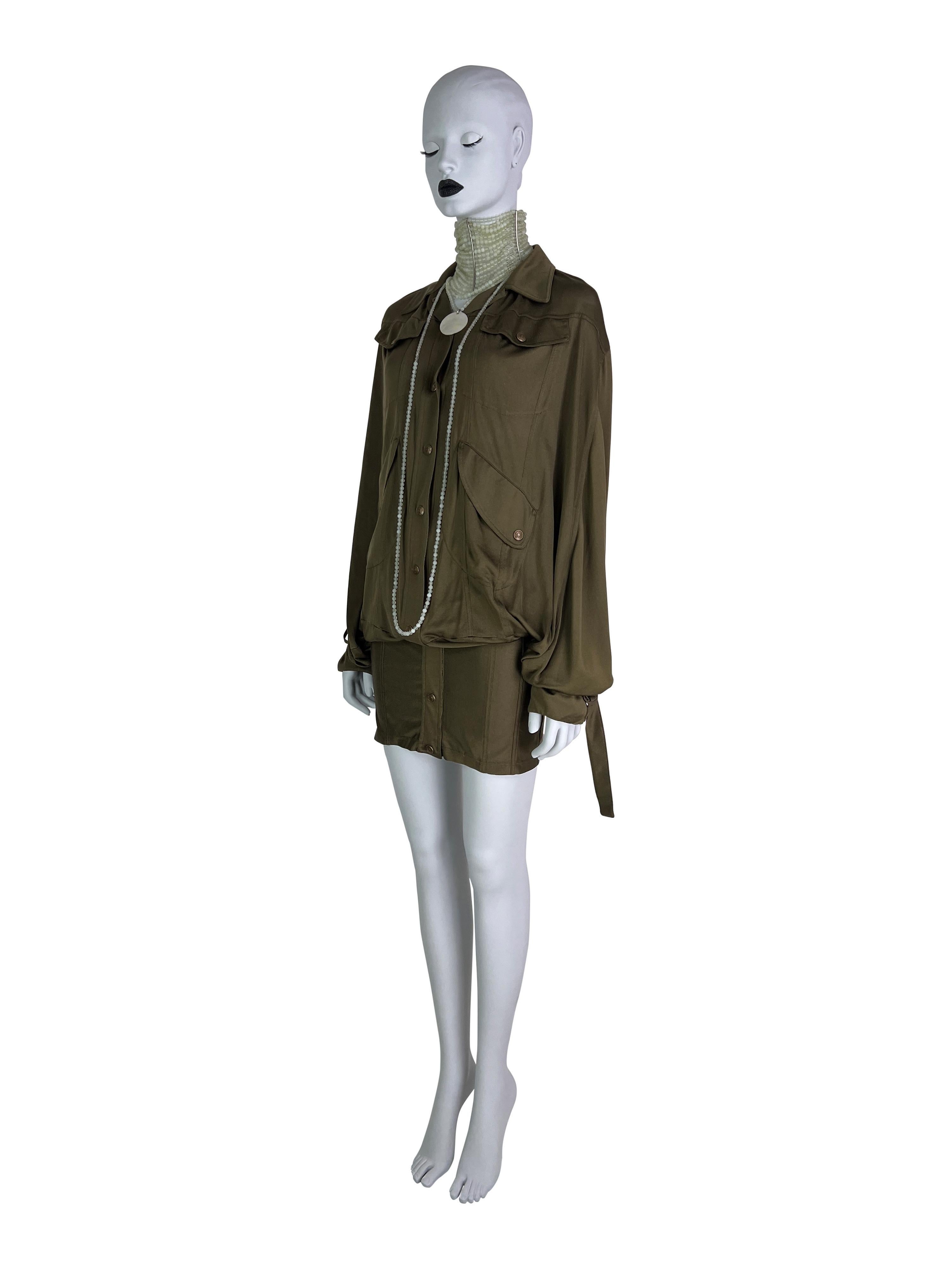Robe en soie Dior by John Galliano RTW, printemps-été 2003 en vente 5