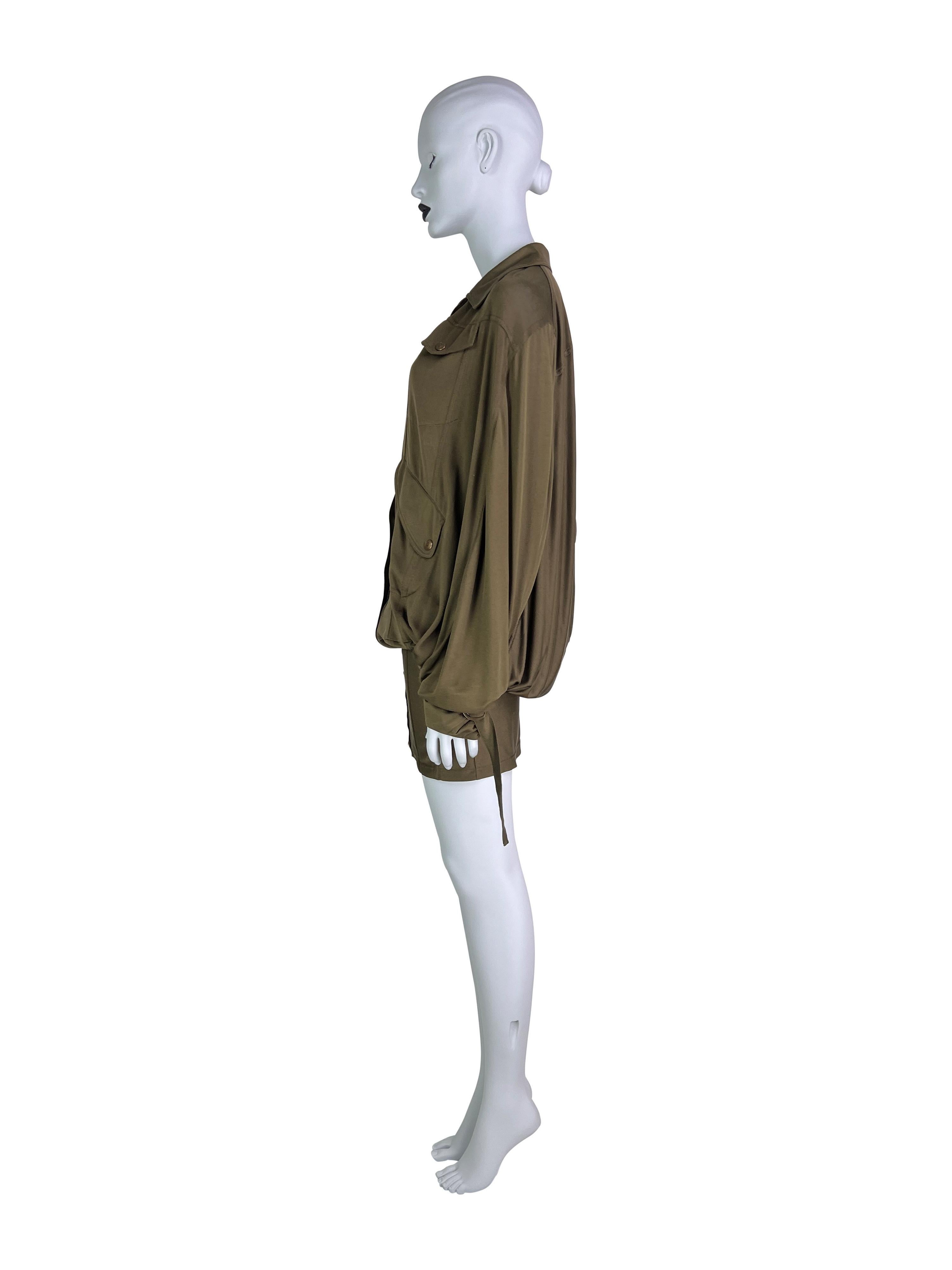 Robe en soie Dior by John Galliano RTW, printemps-été 2003 en vente 6