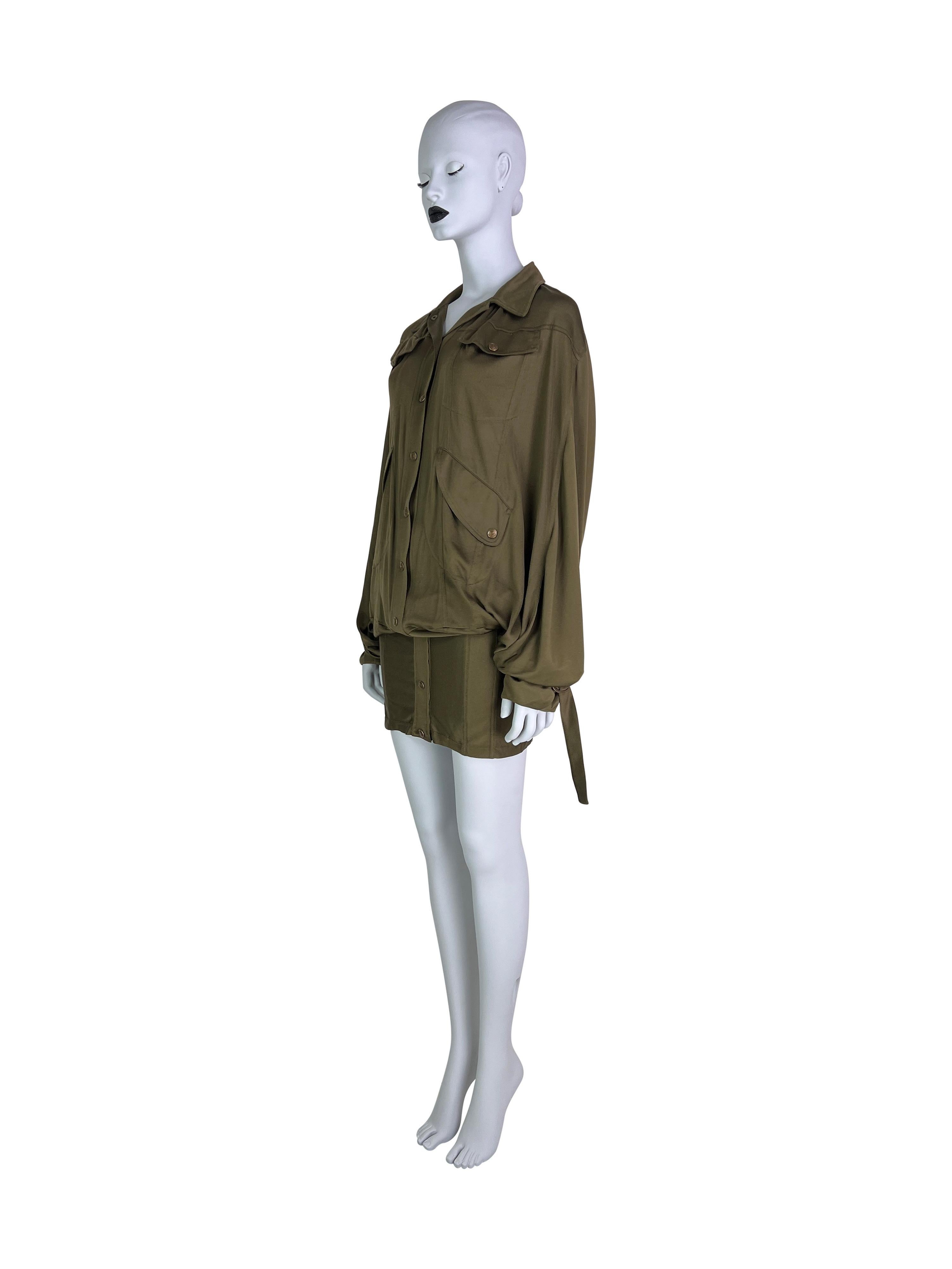 Robe en soie Dior by John Galliano RTW, printemps-été 2003 en vente 7