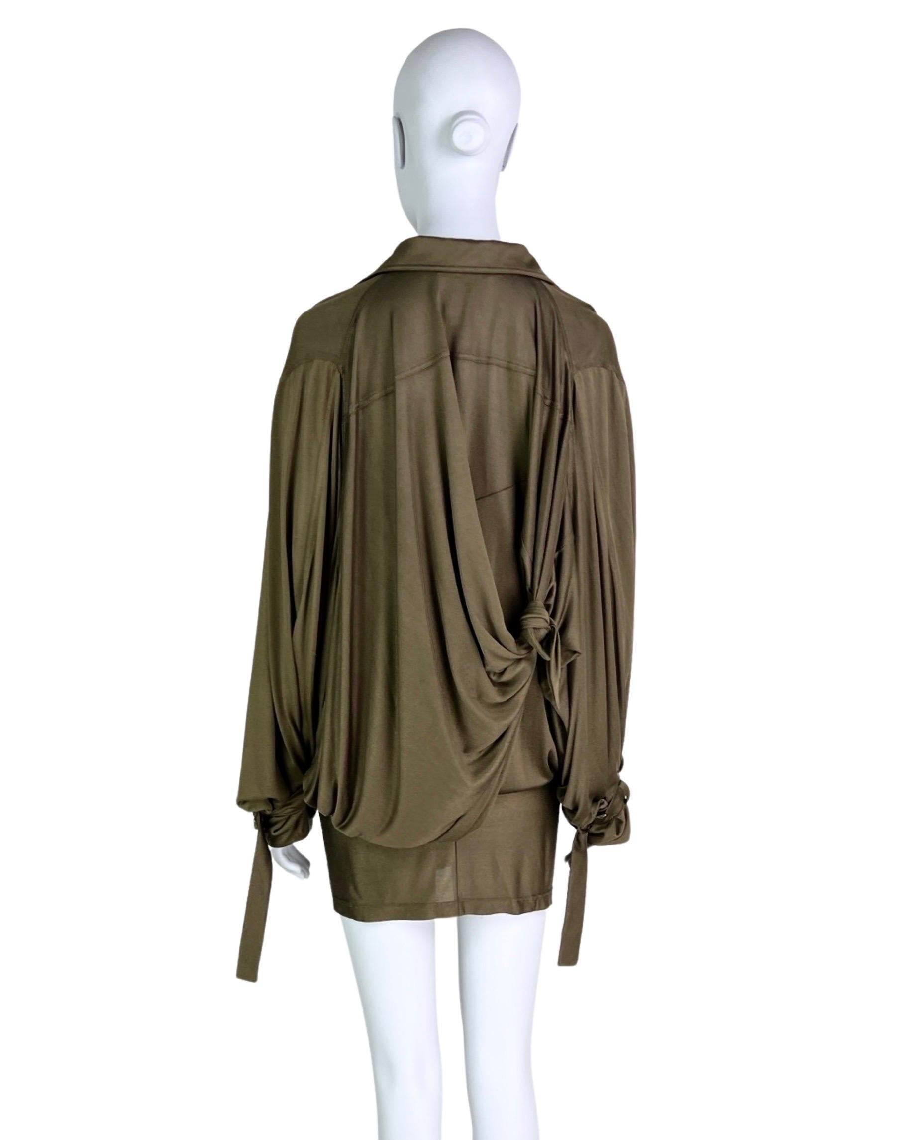 Robe en soie Dior by John Galliano RTW, printemps-été 2003 en vente 1