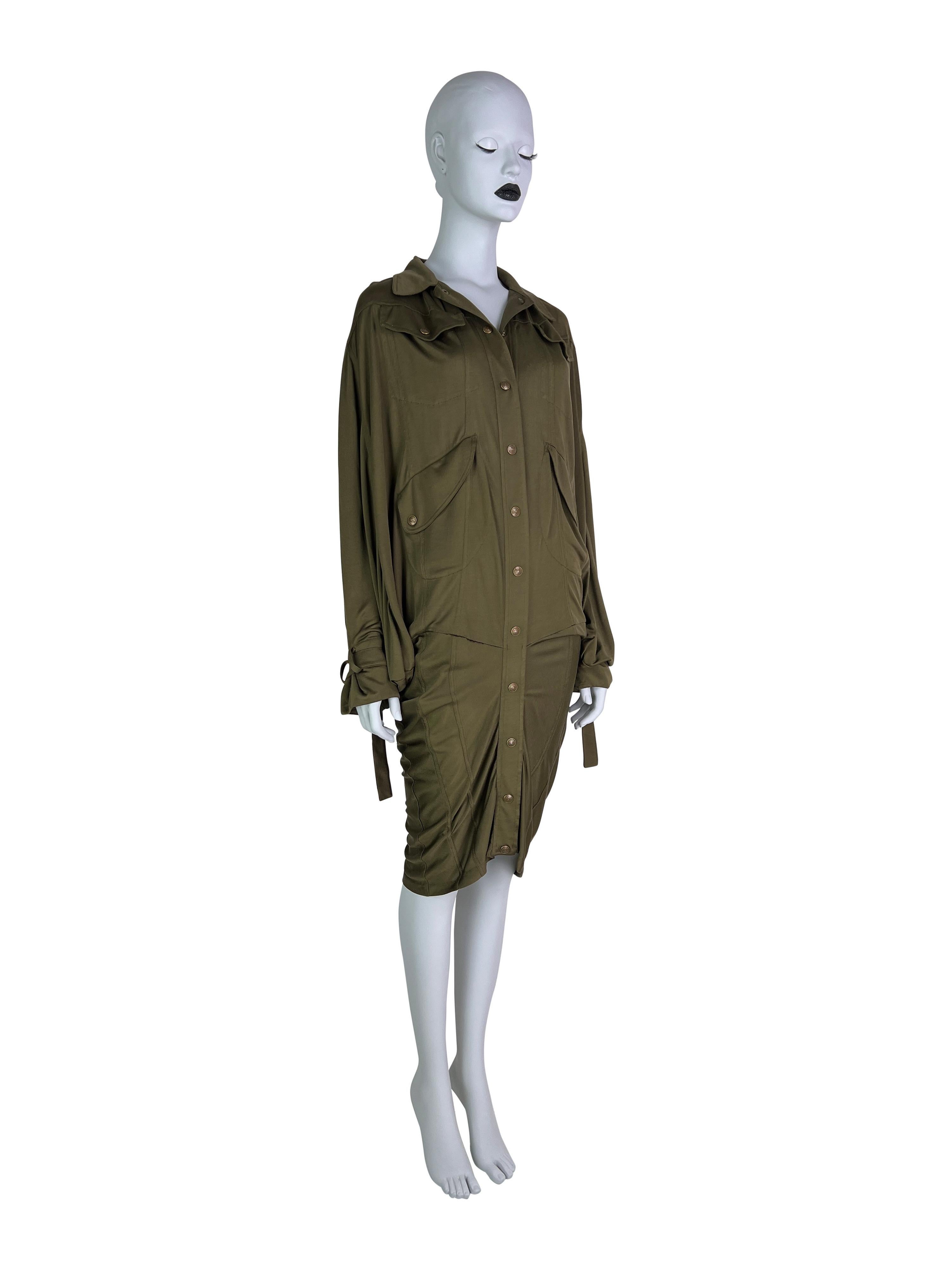 SS 2003 Dior by John Galliano RTW Silk Dress For Sale 2