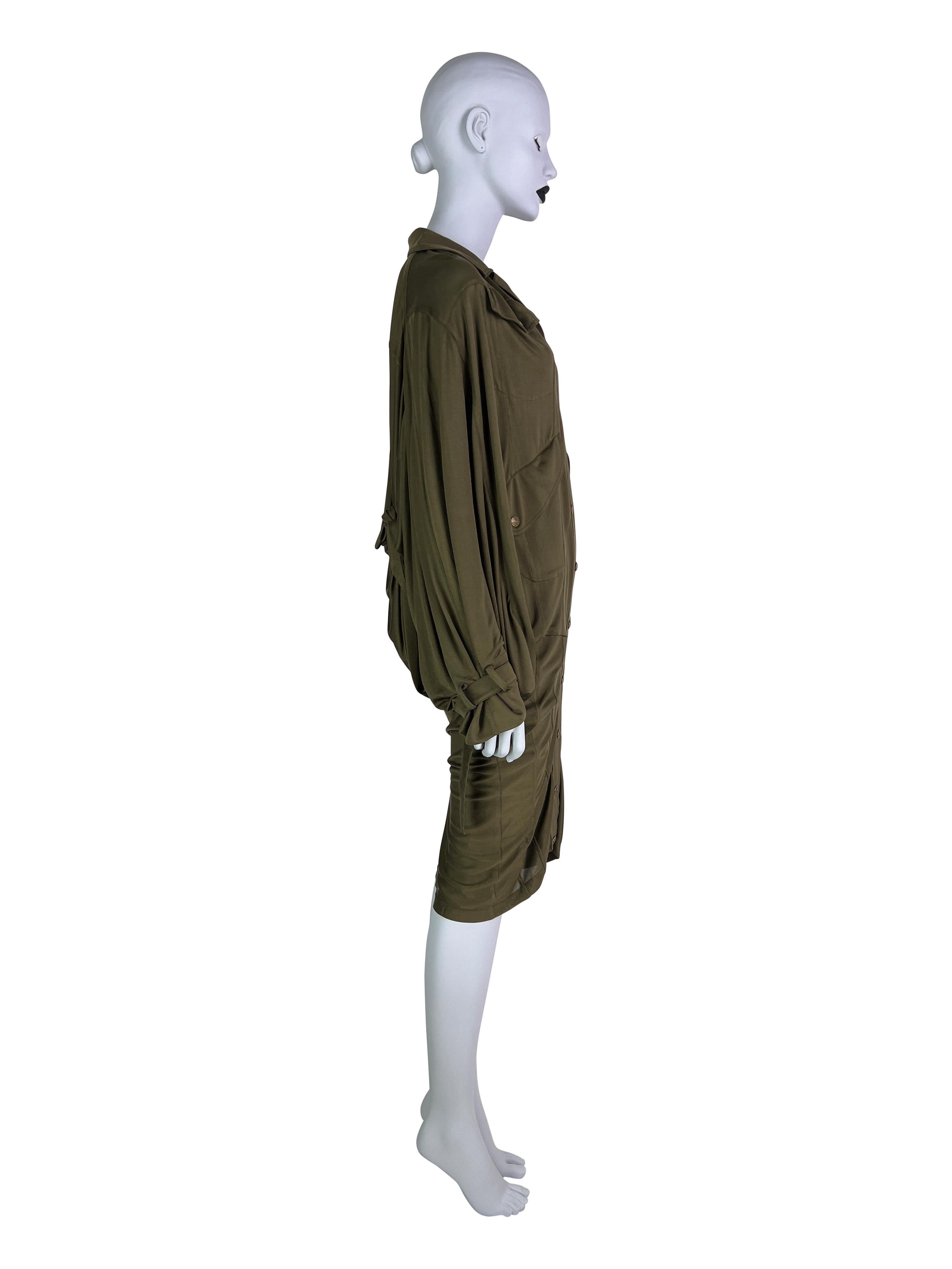 SS 2003 Dior by John Galliano RTW Silk Dress For Sale 3
