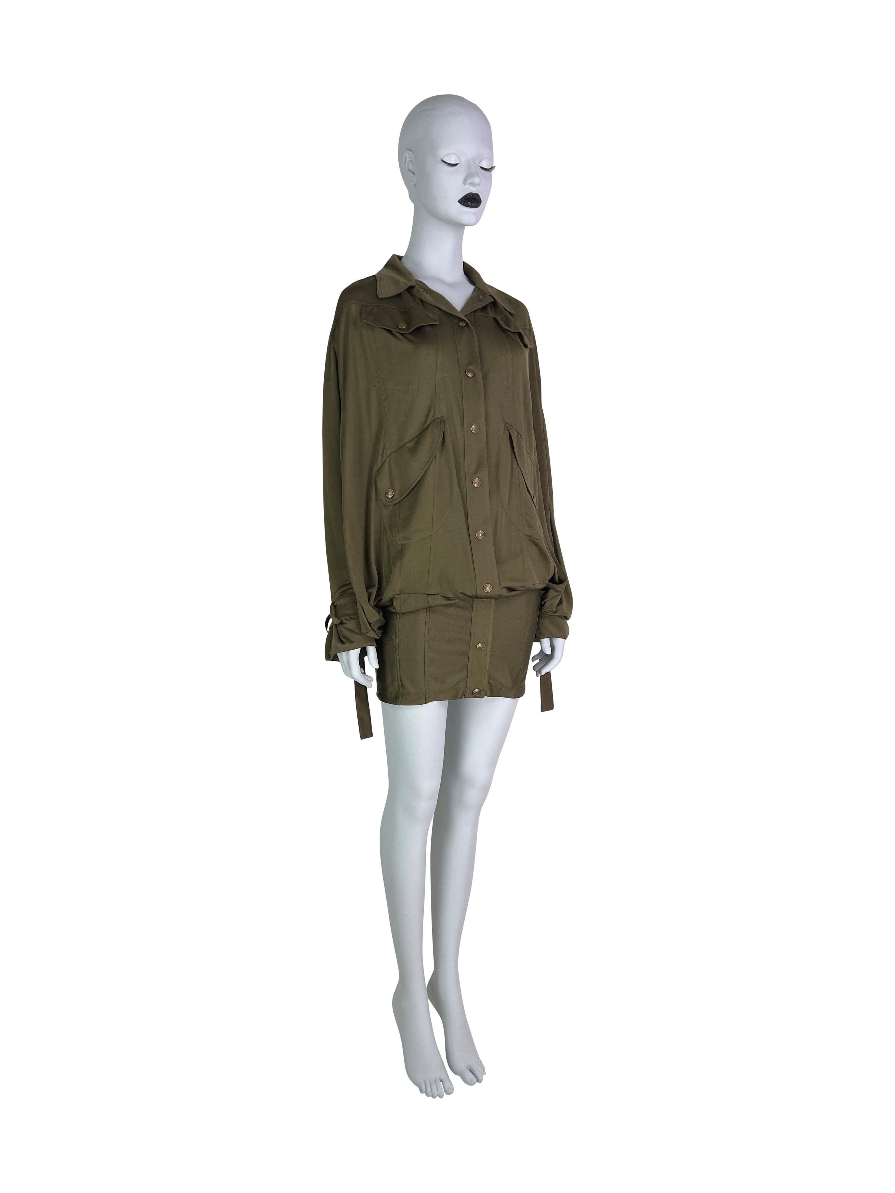 Robe en soie Dior by John Galliano RTW, printemps-été 2003 en vente 4