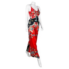 SS 2003 Roberto Cavalli Chinoiserie Silk Set