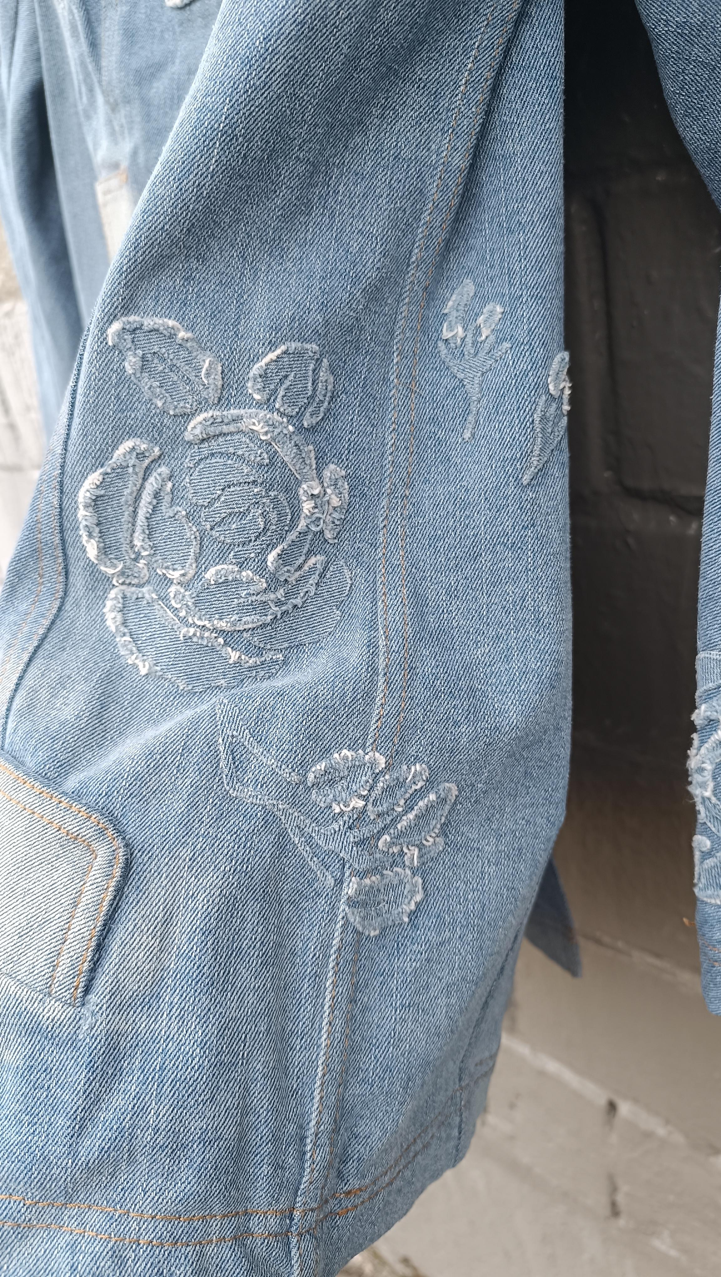 SS 2005 Christian Dior & Galliano denim jacket SZ 42 FR US 10 46 IT For Sale 5