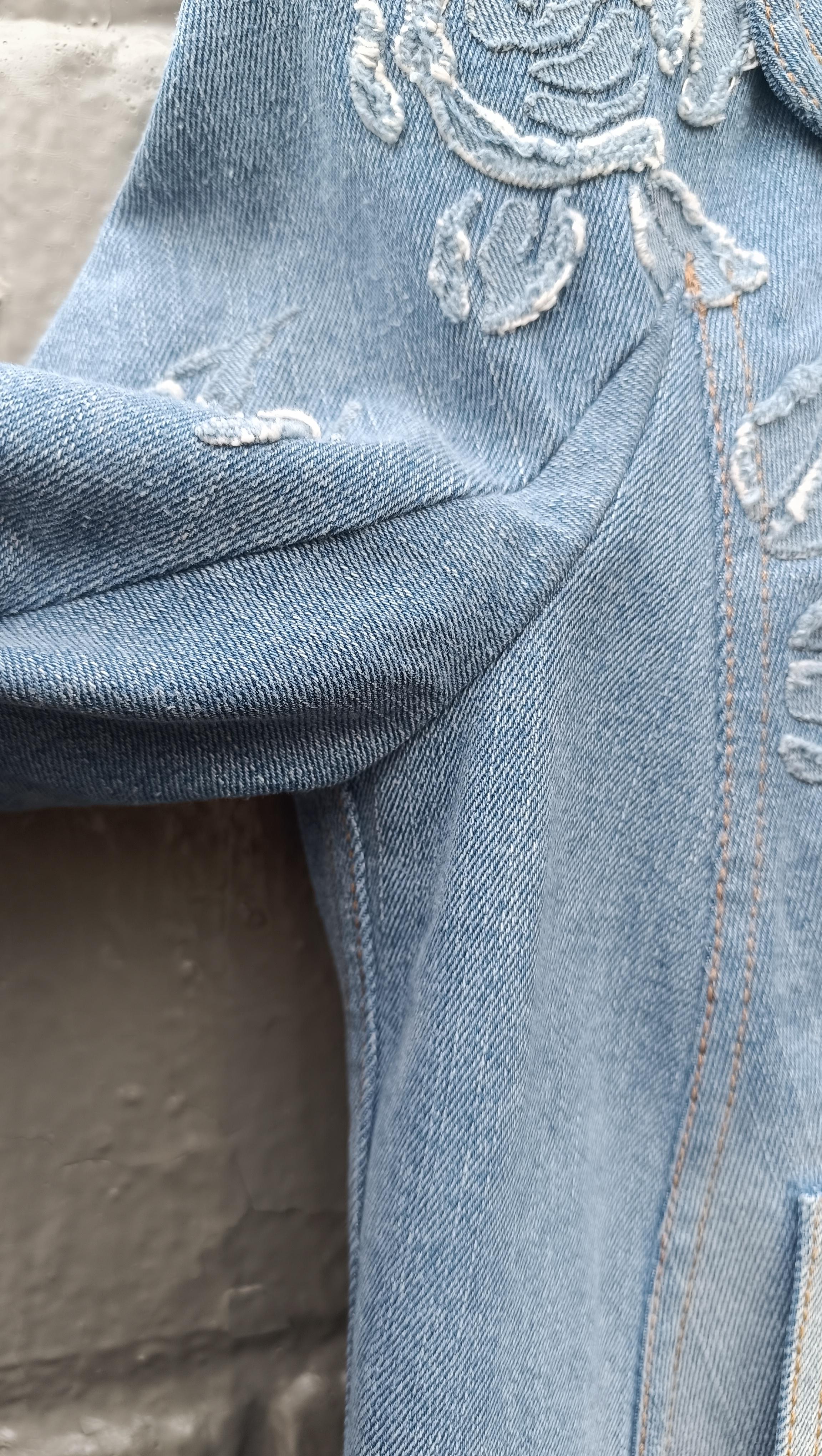 SS 2005 Christian Dior & Galliano denim jacket SZ 42 FR US 10 46 IT For Sale 6