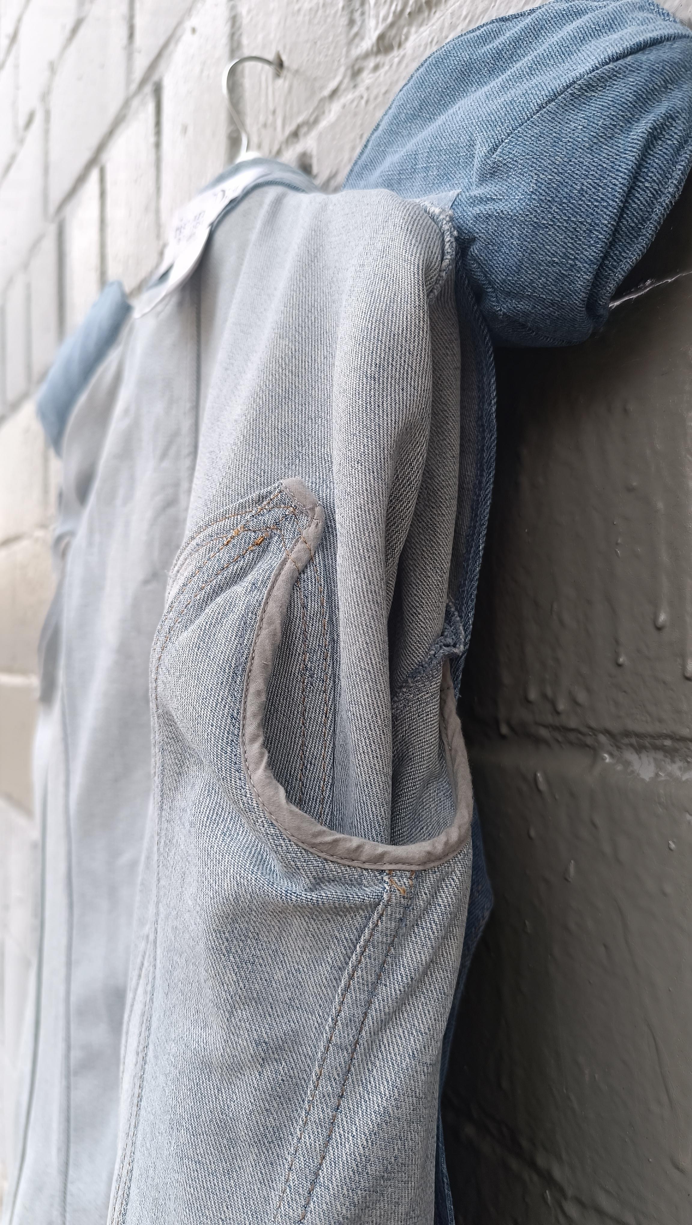 SS 2005 Christian Dior & Galliano denim jacket SZ 42 FR US 10 46 IT For Sale 12