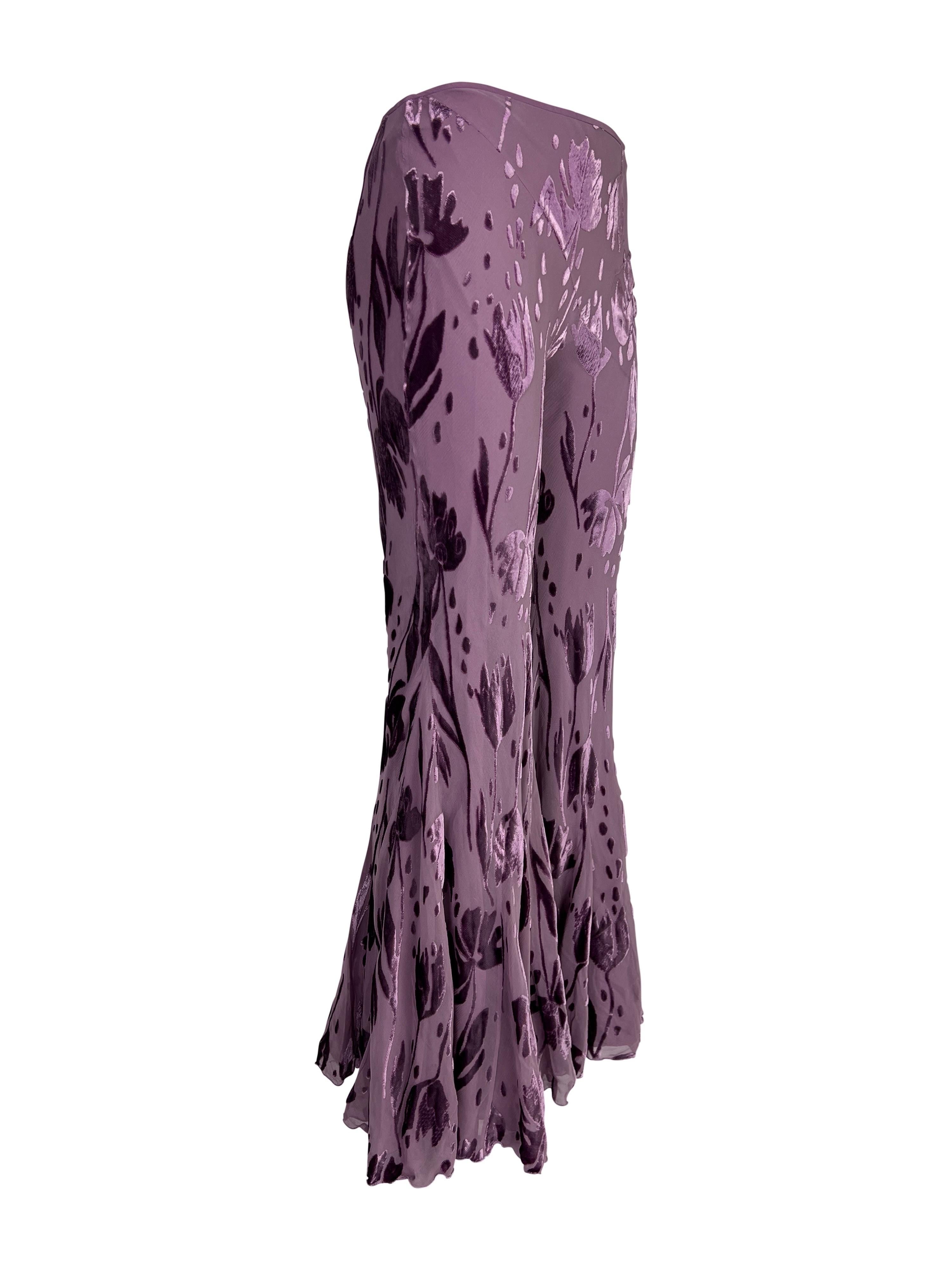 Gray SS 2005 Dior by John Galliano Silk Pants
