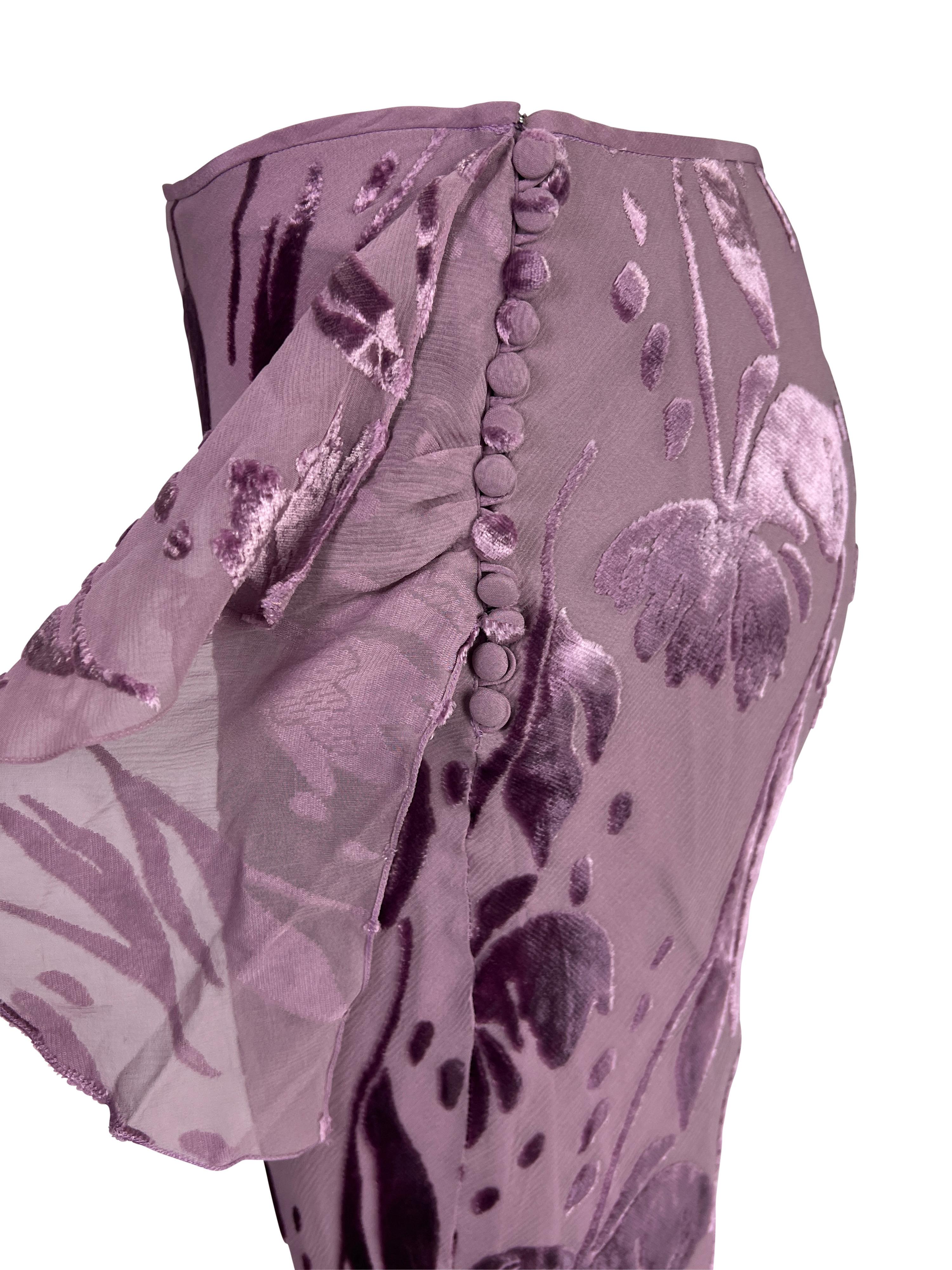 SS 2005 Dior by John Galliano Silk Pants In Excellent Condition In Prague, CZ