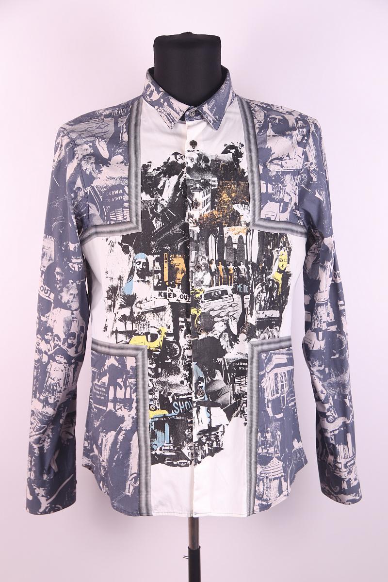 SS 2008 Alexander McQueen F/S 2008 Hemd (Grau) im Angebot