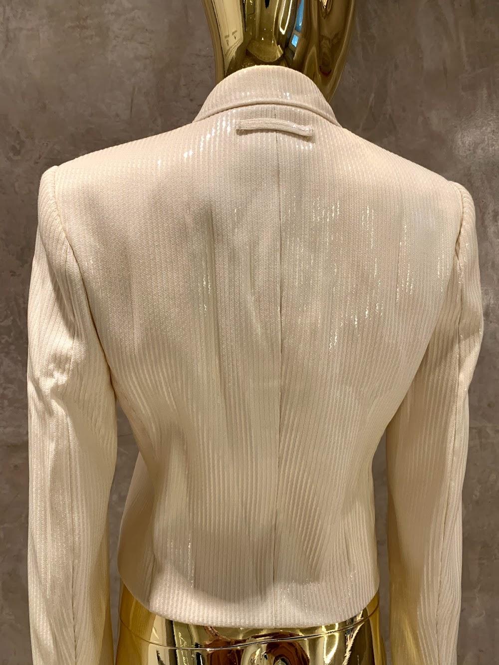SS 2011 Jean Paul Gaultier Plastic Coated Jacket For Sale 2