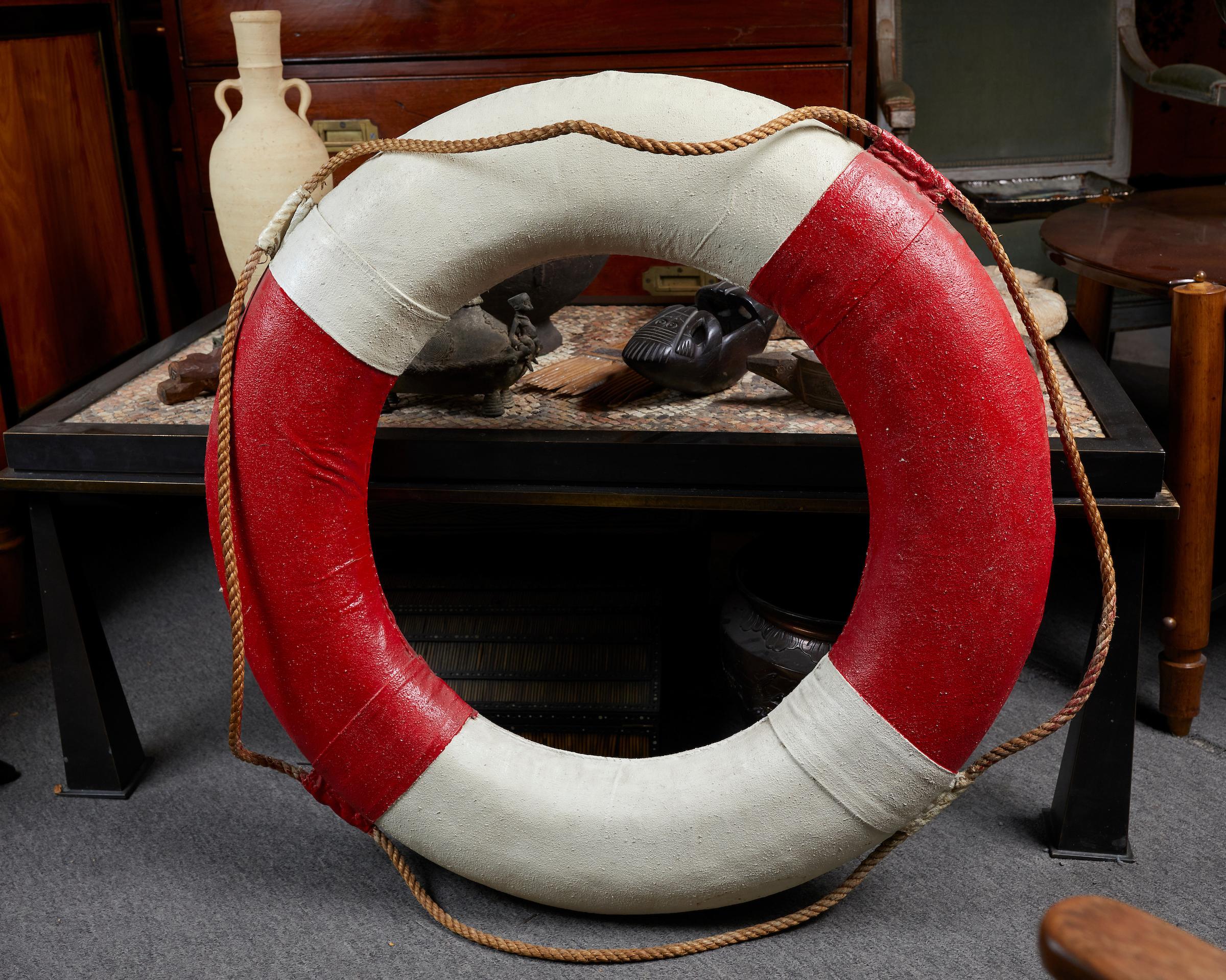 SS Lord Kelvin Vintage Life Ring Buoy, Vintage (Englisch) im Angebot