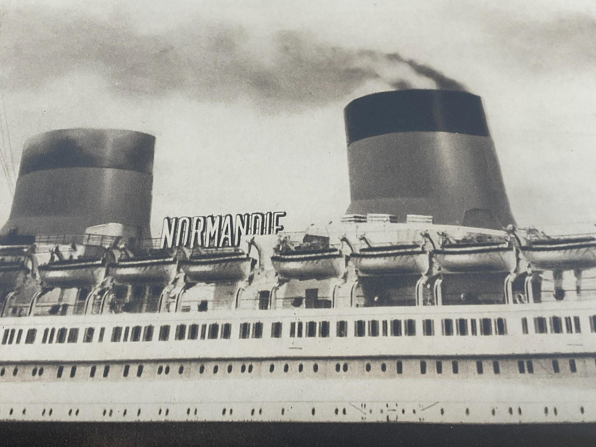 Lithographie en ligne française Normandie SS 4