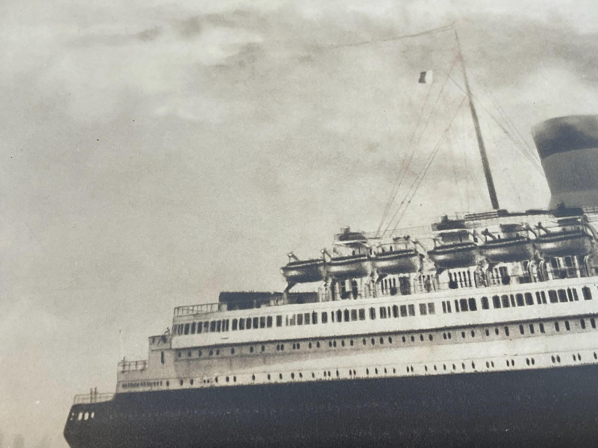 Lithographie en ligne française Normandie SS 5