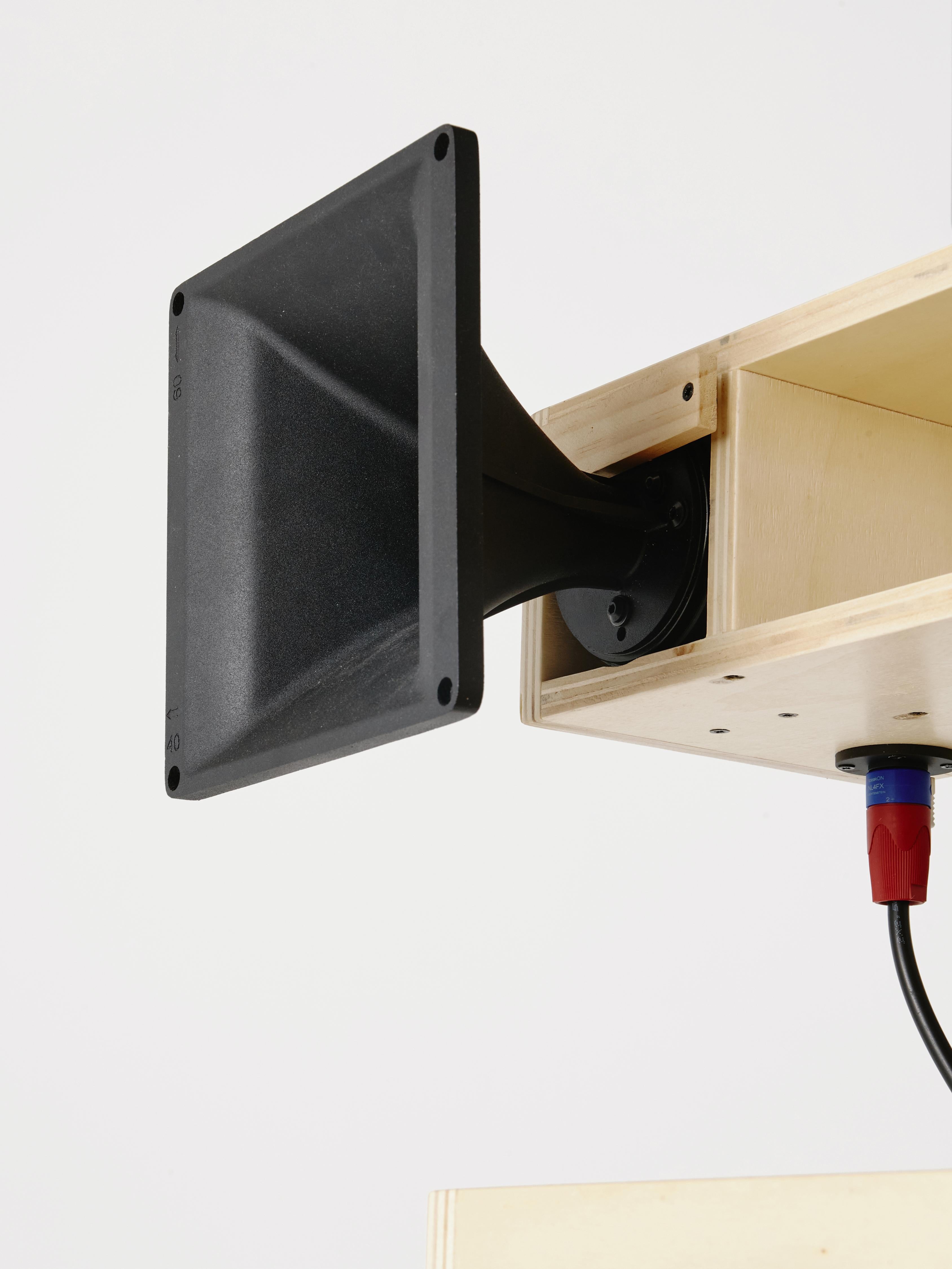 Spanish S.S Series, Plywood Loud Speaker 'Sound System 3' by Lucas Muñoz Muñoz For Sale