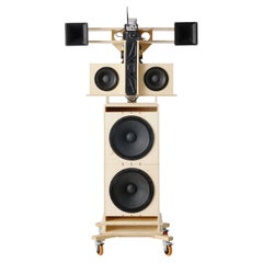 Retro S.S Series, Plywood Loud Speaker 'Sound System 3' by Lucas Muñoz Muñoz