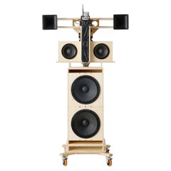 Vintage S.S Series, Plywood Loud Speaker 'Sound System 3' by Lucas Muñoz Muñoz