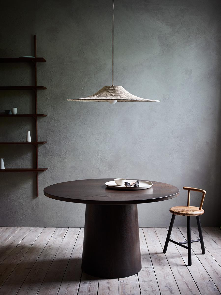 Each Naomi Paul pendant and lighting design is crafted entirely by hand in our London studio to order, by our highly skilled team of makers.

A versatile direct overhead light. In its larger size, Simple Shade 01 makes an elegant centre piece for