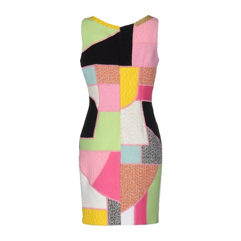 SS16 Moschino Couture Jeremy Scott Patchwork Dress Deadstock Gigi Hadid 4
