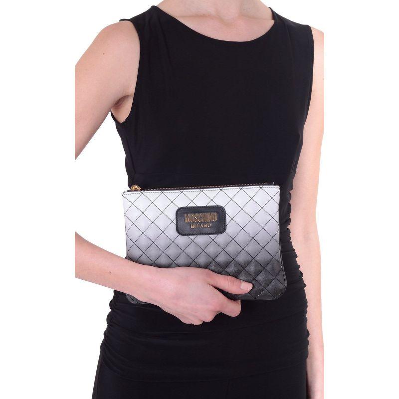 SS16 Moschino Couture Jeremy Scott Quilted Calfskin Degradè Clutch Pouch Bag

Additional Information:
Material: 100% Calfskin Leather
Color: Multi-color/Gray
Pattern: Degrade
Style: Clutch
Accents: Quilted
Dimension: 8.5 W x 0.6 D x 6.2 H in
100%