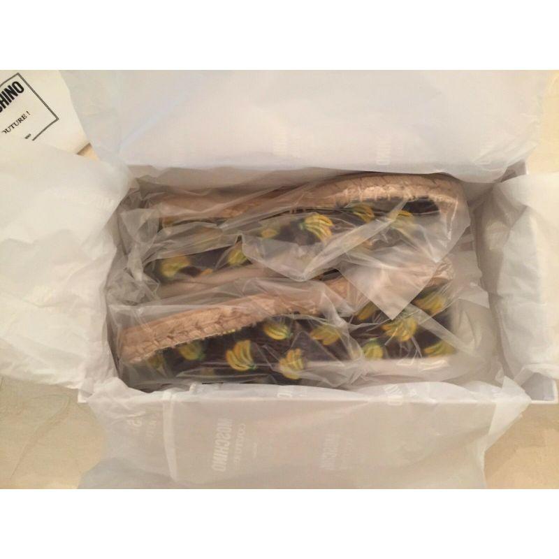 Donna Espadrillas SS16 Moschino Couture Jeremy Scott Super Mario Banana Bunch US 10 in vendita