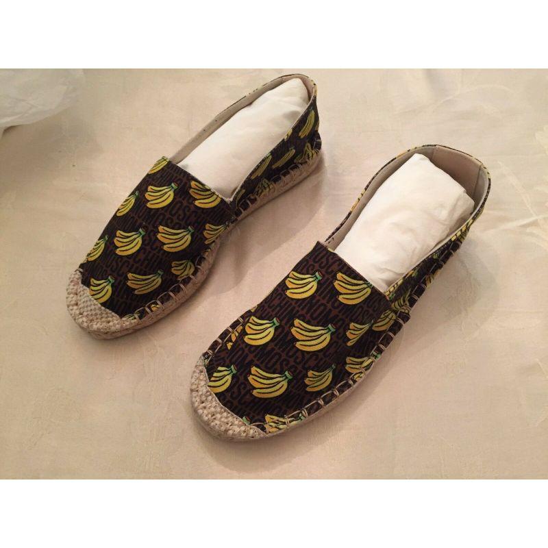 Espadrillas SS16 Moschino Couture Jeremy Scott Super Mario Banana Bunch US 10 in vendita 3
