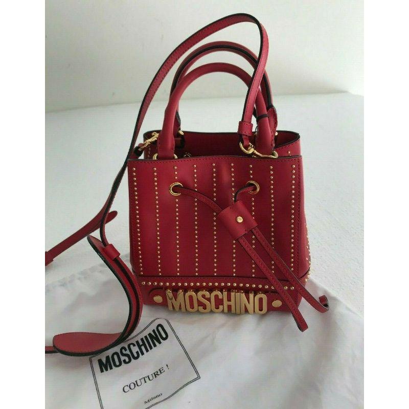 moschino studded bag