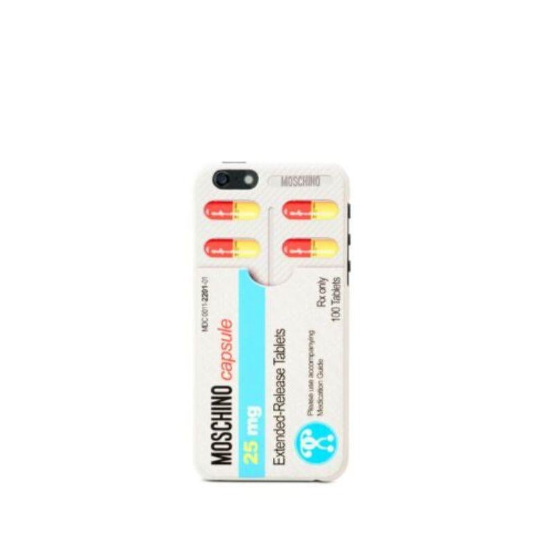 SS17 Moschino Couture Jeremy Scott Pills Case for Iphone 6 / 6s justsaymoschino

Additional Information:
Material: 100% Polyacrylic    
Color: Multi-Color
Pattern: Pills
Compatible Model: For iPhone 6, For iPhone 6s
Dimension: 2.7 W x 0.3 D x 5.4 H
