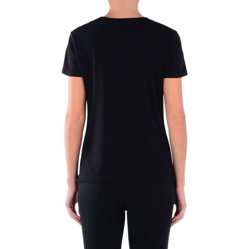 SS17 Moschino Couture x Jeremy Scott JustSayMoschino T-Shirt mit Logo Damen im Angebot