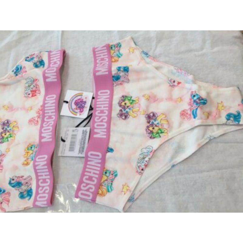 SS18 Moschino Couture Jeremy Scott My Little Pony Two-piece Sleepwear For Sale 4