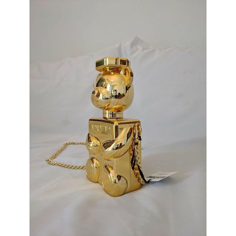 moschino gold bear