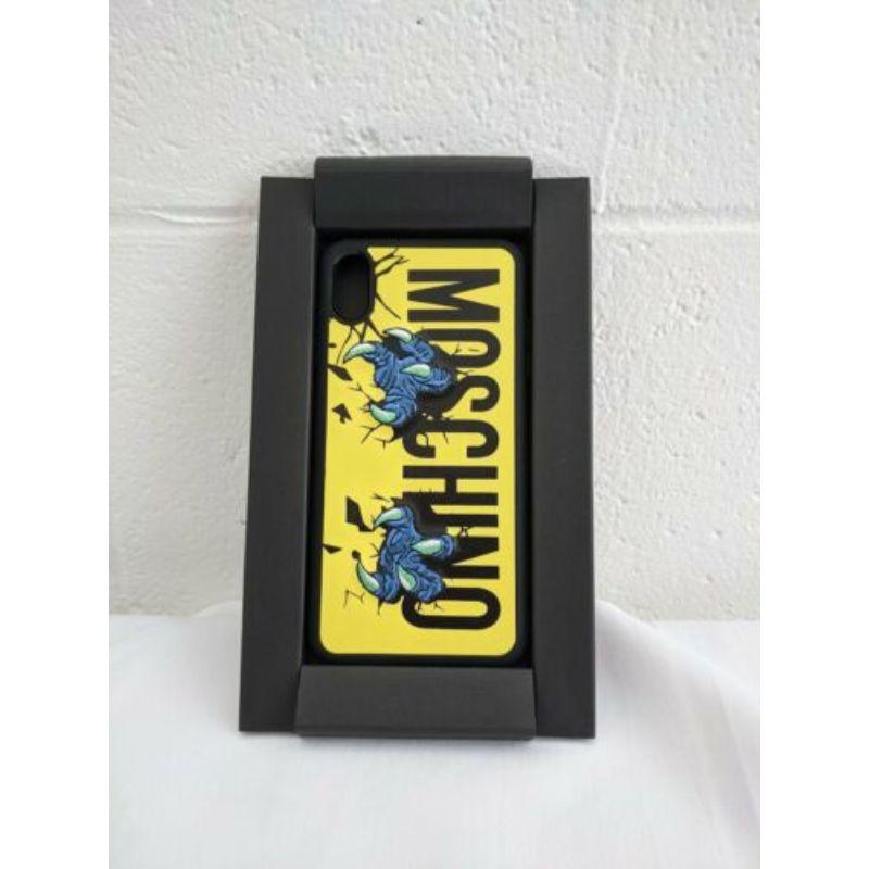 SS20 Moschino Couture J. Scott Monster Blue Paws Halloween Case 4 Iphone XS Max For Sale 4