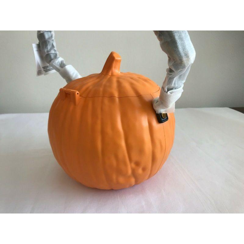 SS20 Moschino Couture Jeremy Scott Pumpkin Orange Bag Halloween Trick or Chick en vente 1