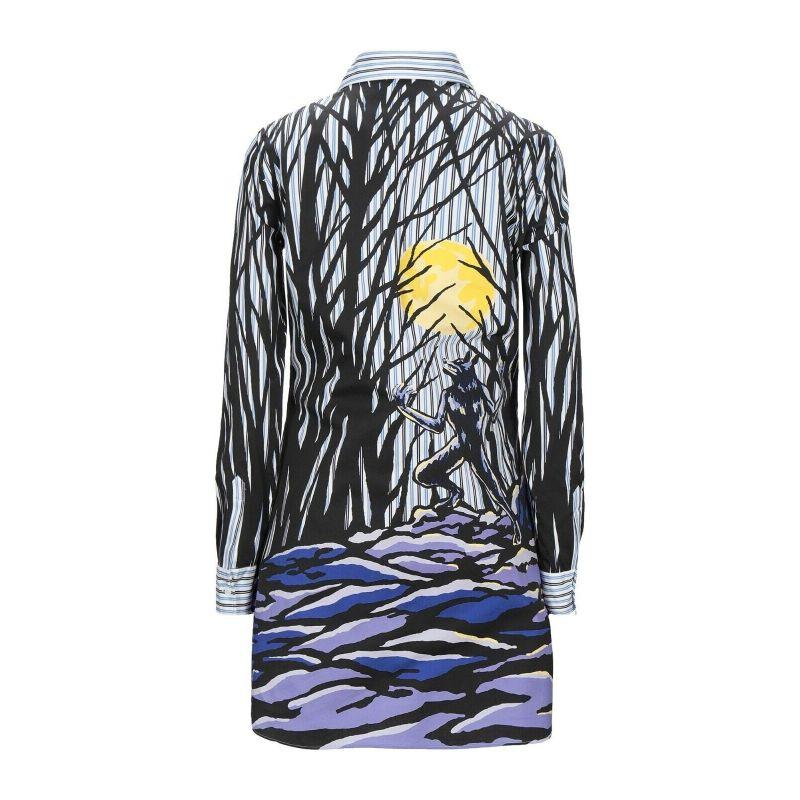 SS20 Moschino Couture Trick/Chic The Wolfman Universal Dress by Jeremy Scott For Sale 7