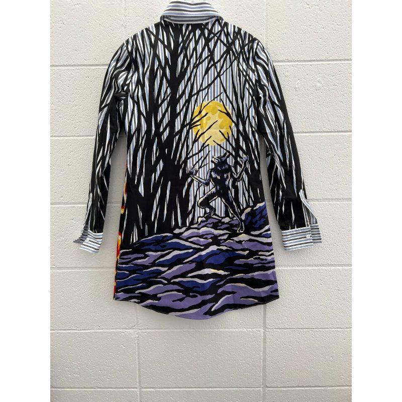SS20 Moschino Couture Trick/Chic The Wolfman Universal Kleid von Jeremy Scott im Angebot 8