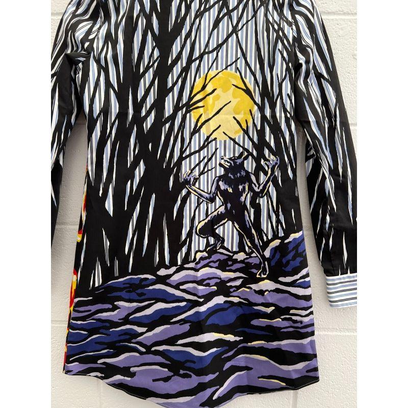 SS20 Moschino Couture Trick/Chic The Wolfman Universal Kleid von Jeremy Scott im Angebot 12