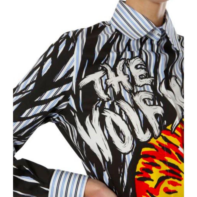 SS20 Moschino Couture Trick/Chic The Wolfman Universal Dress by Jeremy Scott For Sale 3