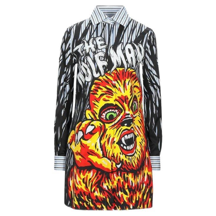 SS20 Moschino Couture Trick/Chic The Wolfman Universal Dress by Jeremy Scott For Sale