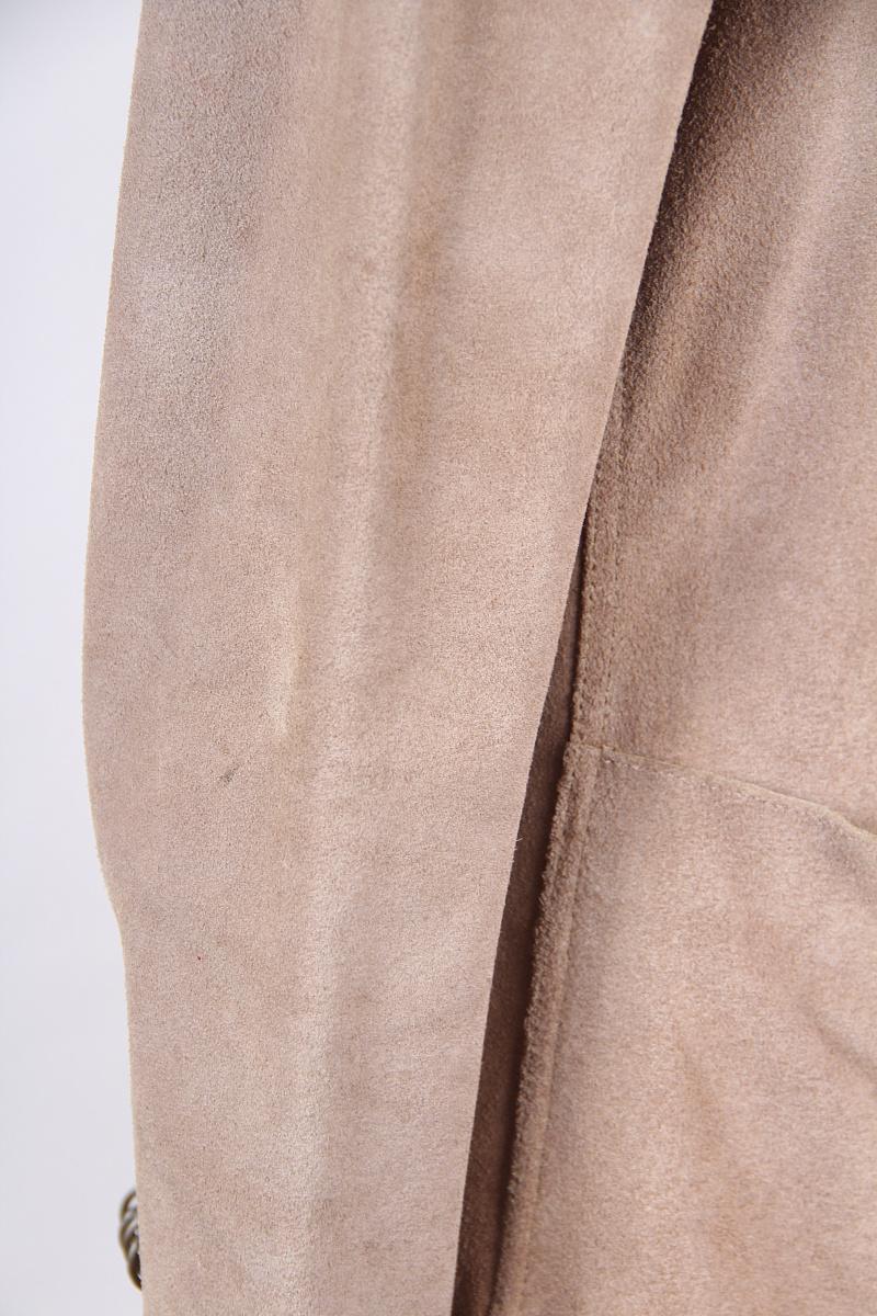 SS2002 Tom Ford for Yves Saint Laurent Safari Suede Jacket For Sale 6
