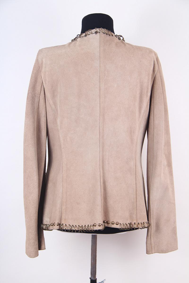 SS2002 Tom Ford for Yves Saint Laurent Safari Suede Jacket For Sale 3