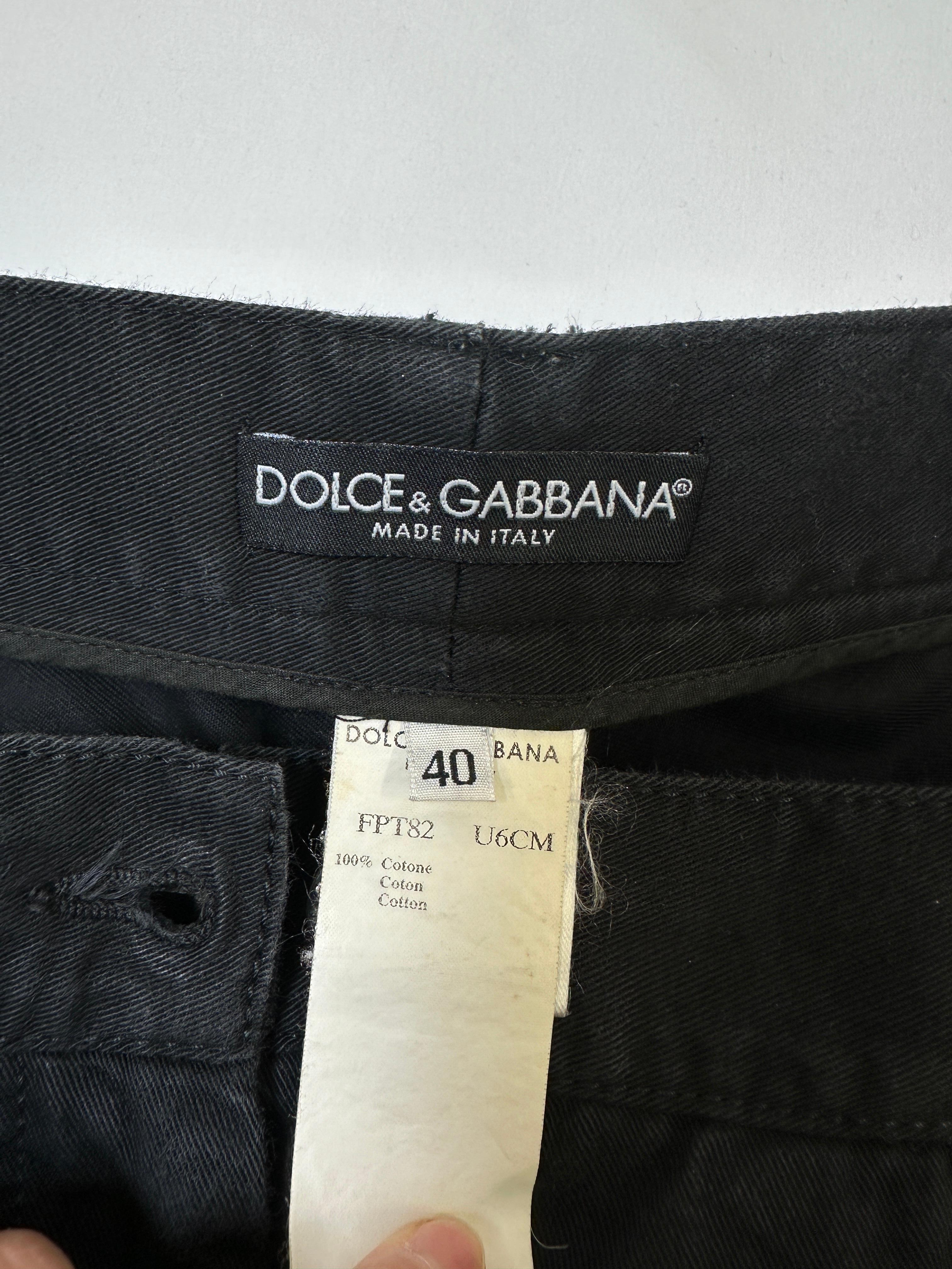 SS2003 Dolce & Gabbana Sex zipper runway pants 3