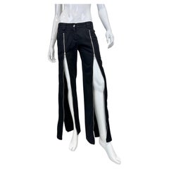 SS2003 Dolce & Gabbana Sex zipper pants