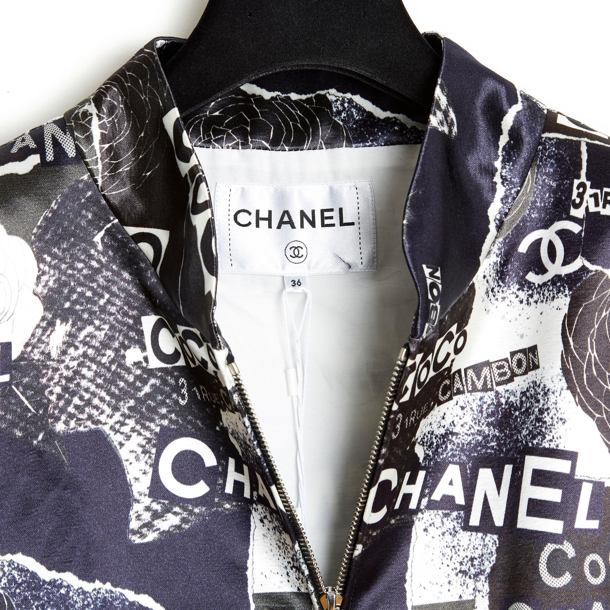Women's or Men's SS2020 Chanel Jacket Bomber FR36 New with tags