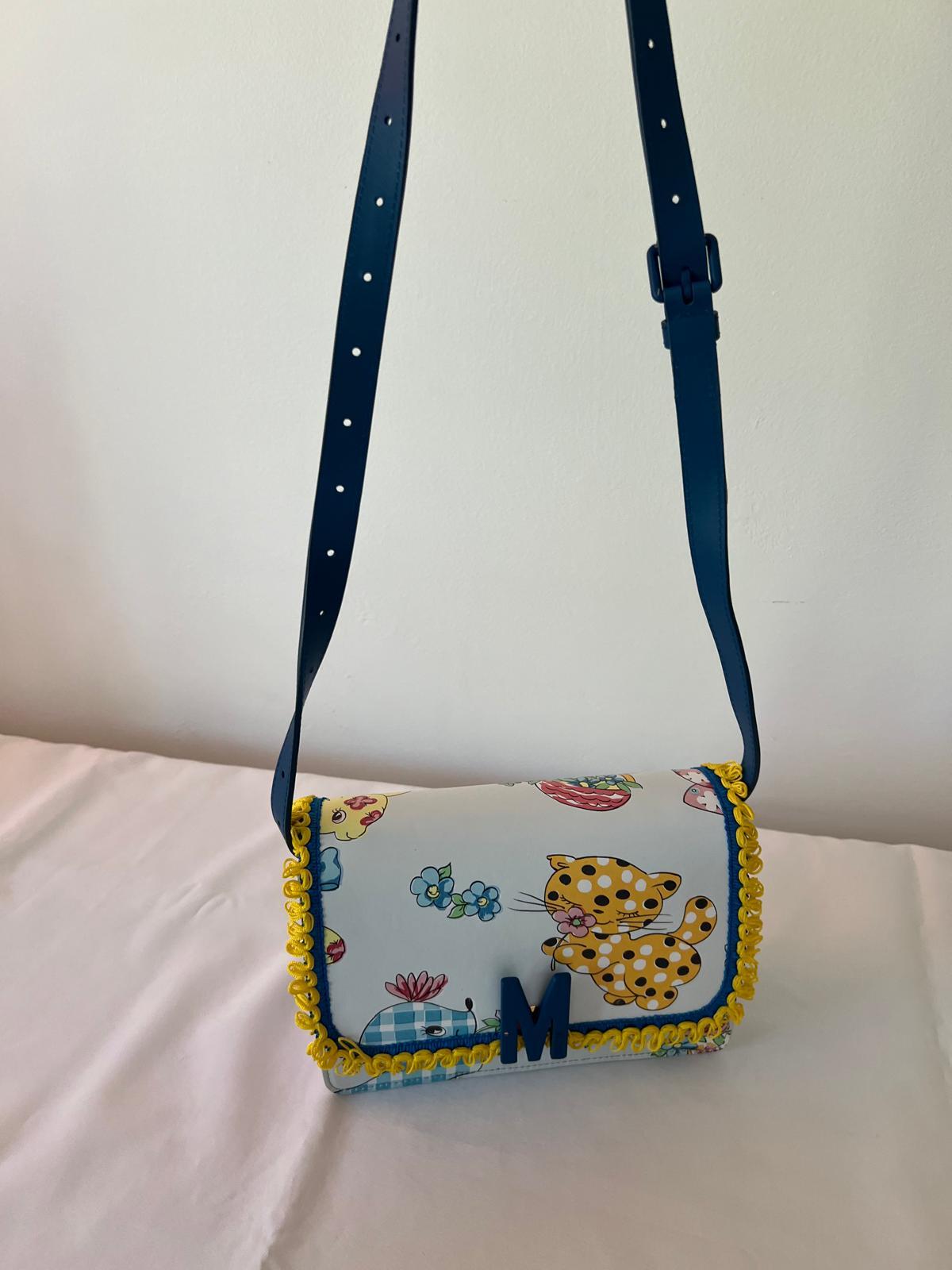 SS22 MOSCHINO Couture Jeremy Scott Bolso de hombro Fantasía Gato Floral 'M' infantil en venta 14