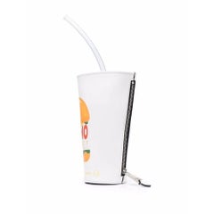 SS22 Moschino Couture to Go Slushy Cup Clutch Burger Logo by Jeremy Scott