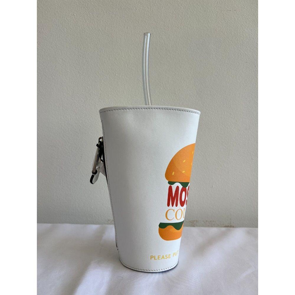 SS22 Moschino Couture to Go Slushy Cup Clutch Burger Logo by Jeremy Scott en vente 4