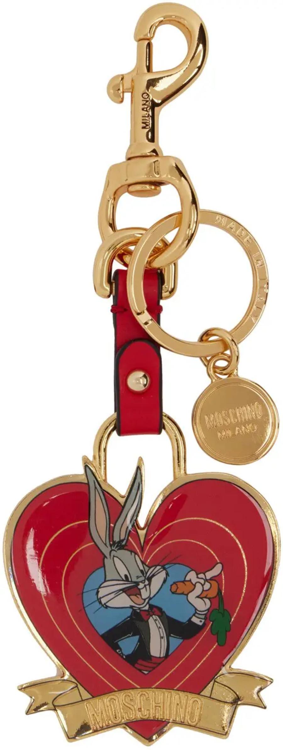 *Raro oggetto di scarto!

MOSCHINO COUTURE

Portachiavi con cuore rosso di Bugs Bunny

Collezione SS23 di Jeremy Scott



MSRP $265+tasse!


SUPER CUTE!

100% Autentico!!!



Condizioni: Nuovo di zecca con cartellini, sacchetto antipolvere originale