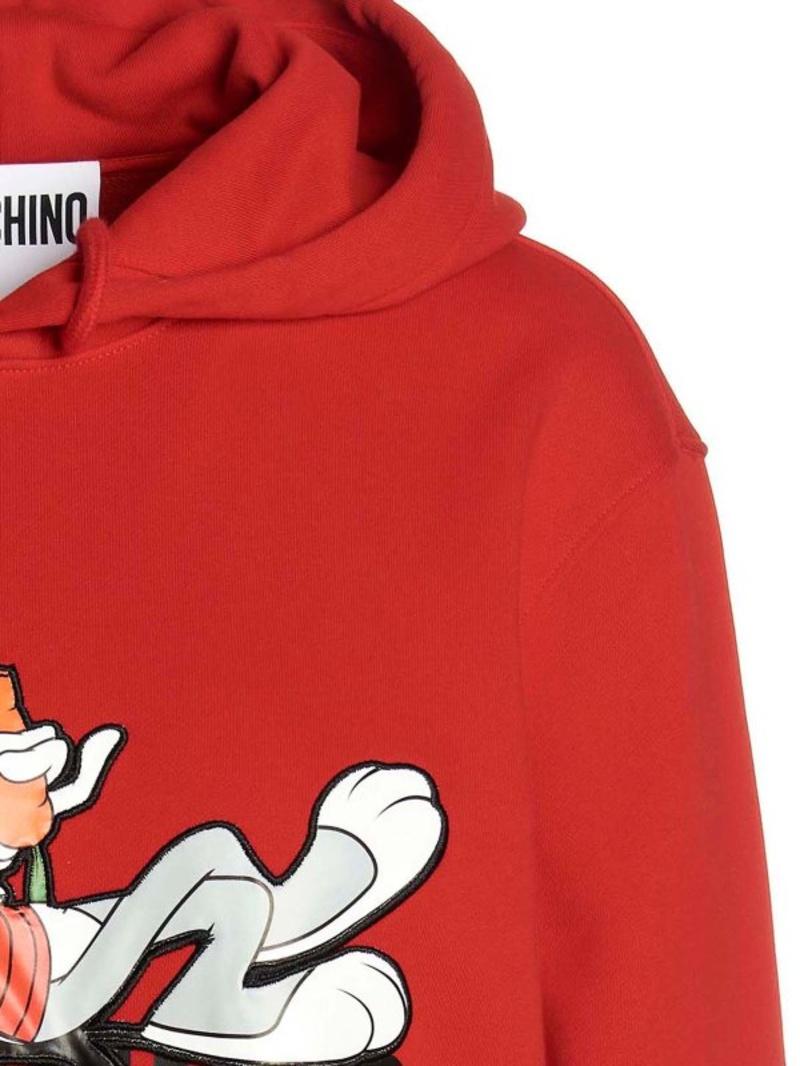 Rouge MOSCHINO Couture Jeremy Scott, bonnet de l'année chinoise des insectes rouges, SS23 en vente