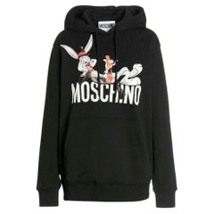 SS23 MOSCHINO Couture Jeremy Scott Sudadera con capucha roja Bugs Bunny Año Nuevo Chino